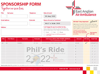 2022S ponsorship Form